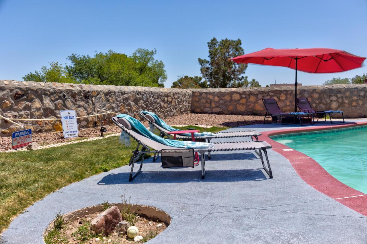 Home With Mountain View/Pool/Tub El Paso Exterior foto