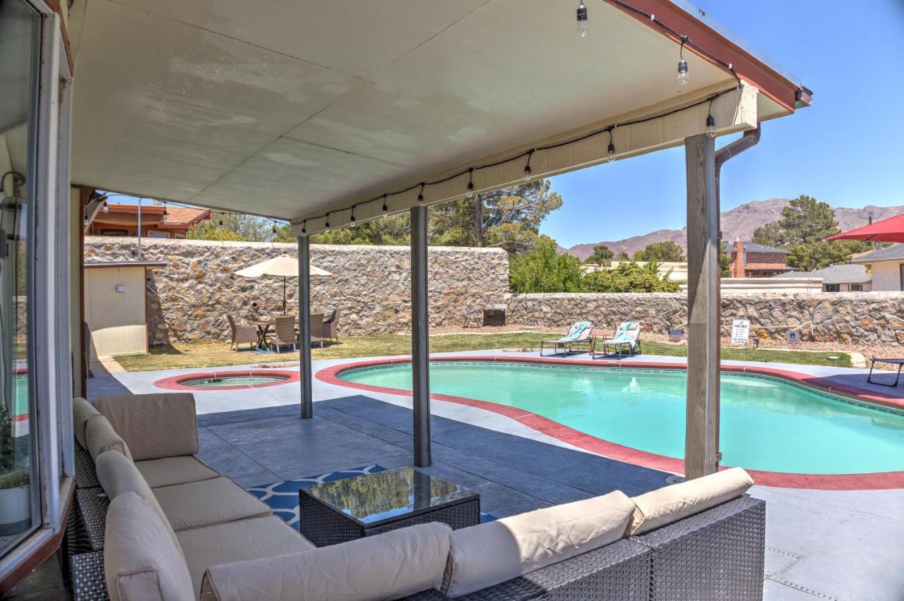 Home With Mountain View/Pool/Tub El Paso Exterior foto